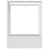 Oven Cabinet Lyon White 60x46x81.5 cm Engineered Wood 802497