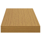 Wall Shelf 4 pcs Beige 80 x 23.5 x 4 cm Engineered Wood 42019994