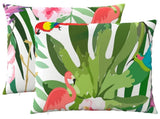 Cushion with Pillow HEERLEN 2 pcs Multicolour Polyester 928582
