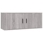 2 Piece TV Cabinet Set Grey Sonoma Engineered Wood 3188484