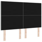 ZNTS LED Headboard Dark Grey 80 cm Fabric 3338437