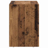 Bedside Table Old Wood 40 x 35 x 50 cm Engineered Wood 891260