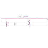 Lawn Edgings 50 pcs 10x103 cm Flexible Corten steel 821891