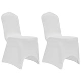 Chair Cover Stretch White 12 pcs 279090