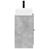 Bathroom Furniture Set Concrete Grey Engineered Wood 3404235