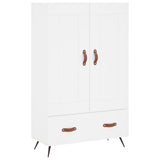 Highboard White 69.5x31x115 cm Engineered Wood 830292