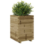 Garden Planter 50x50x72.5 cm Impregnated Wood Pine 3282578