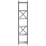 Bookshelf Grey sonoma 40 x 30 x 189.5 cm Engineered Wood 868350