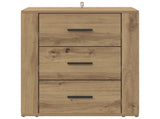 Bedside Cabinet Artisan Oak 35 x 50 x 60 cm Engineered Wood 881061