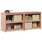 Outdoor Kitchen Cabinet MEPPEL 2 pcs Natural Douglas 3443805