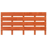 Headboard Brown 140.5 x 3 x 80 cm Solid Pine Wood 844445