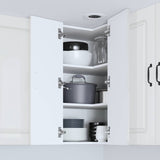 Dishwasher Panel Kalmar High Gloss White 57 x 57 x 80 cm 884728