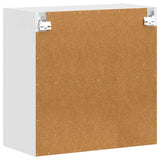 Kitchen Wall Cabinet with Glass Door Porto White 854147