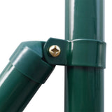 ZNTS Euro Fence Steel 10x0.8 m Green 142381