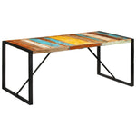 ZNTS Dining Table 175x90x76 cm Solid Wood Reclaimed 351693