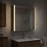 Bathroom Mirror Cabinet Old Wood 63.5 x 15.5 x 70 cm 889245