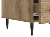 TV Cabinet Artisan Oak 147 x 34.5 x 30 cm Engineered Wood 894944