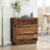 Bedside Cabinet Old Wood 71 x 34.5 x 75 cm Engineered wood 869640