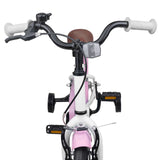 Kids Bike 12 Inches for 2-4 Years Old White 42009657
