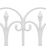 Lawn Edgings 17 pcs White 10 m PP 318294