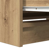 TV Cabinet Artisan Oak 80x35x54 cm Engineered Wood 861795