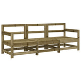 3 Piece Garden Lounge Set Impregnated Wood Pine 825533
