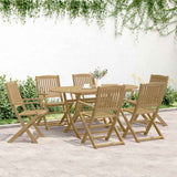 Folding Garden Chairs 6 pcs 54x61x88 cm Solid Wood Acacia 3214230
