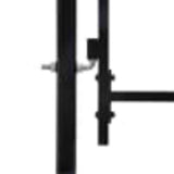 Double Door Fence Gate Woerden with Spear Top 299.5x149.5 cm 144359