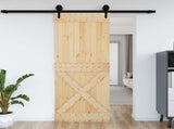 Door NARVIK Natural 85 x 210 cm Solid Pine Wood 42047096