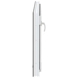 Basement Window RISOR 110 x 60 cm PVC and Glass Anthracite 42047299
