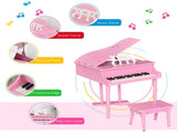 30 Keys Mini Kids Piano for Child with Music Stand and Bench Best Gifts Toy T3398P350119