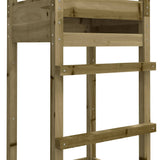Play Tower Natural Pine Treated Pine Wood Standard Durable 826579