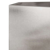 Garden Planter Hexagon 46x40x45 cm Stainless Steel 851116