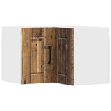 Wall Corner Cabinet LUCCA Old Wood 57 x 57 x 40 cm 884963