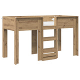 Bunk Bed for Kids Artisan Oak 75 x 190 cm Engineered wood 3410474