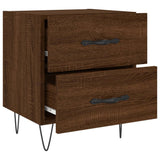 Bedside Cabinets 2 pcs Brown Oak 40x35x47.5 cm Engineered Wood 827307