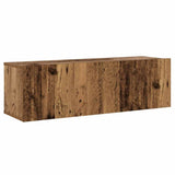 Wall Mounted TV cabinets 3 pcs Old Wood Engineered Wood 3328965