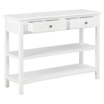 Sideboard White 110x35x80 cm MDF 280028