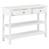 Sideboard White 110x35x80 cm MDF 280028