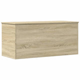 Storage Box Sonoma Oak Engineered Wood 100 x 42 x 46 cm 840662