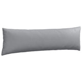 Sofa Pillows 2 pcs Light Grey 145 x 40 cm Fabric 42013825