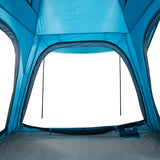 Camping Tent 4-Person Blue Quick Release Waterproof 94357