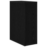Bathroom Furniture Set Wall-mounted Black Oak 22 x 44 x 61.5 cm 871633