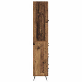 Cabinet Set 2 pcs Old Wood 66 x 34.5 x 90 cm Engineered Wood 3416887