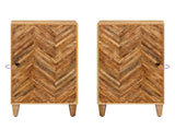 Storage Cabinets Brown 40 x 33.5 x 75 cm Solid Mango Wood 4018940