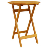 3 Piece Folding Bistro Set Solid Wood Acacia 3295251