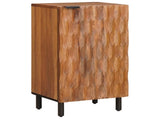 Sideboard Acacia Brown Finish 40 x 33 x 75 cm Solid Mango Wood 4017924