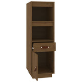 Highboard Honey Brown 34x40x108,5 cm Solid Wood Pine 820155