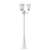 Garden Light White 61 x 53 x 235 cm Aluminium and Glass 42000334