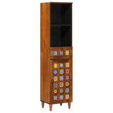 Bathroom Cabinet with Drawer with Shelf Walnut 38 x 33 x 160 cm 4018246